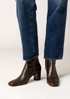 swatch_Espresso Leather pomme d'or elin heeled bootie