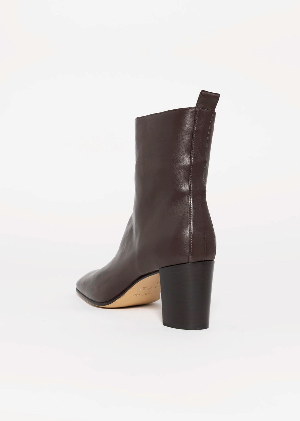 swatch_Espresso Leather pomme d'or elin heeled bootie