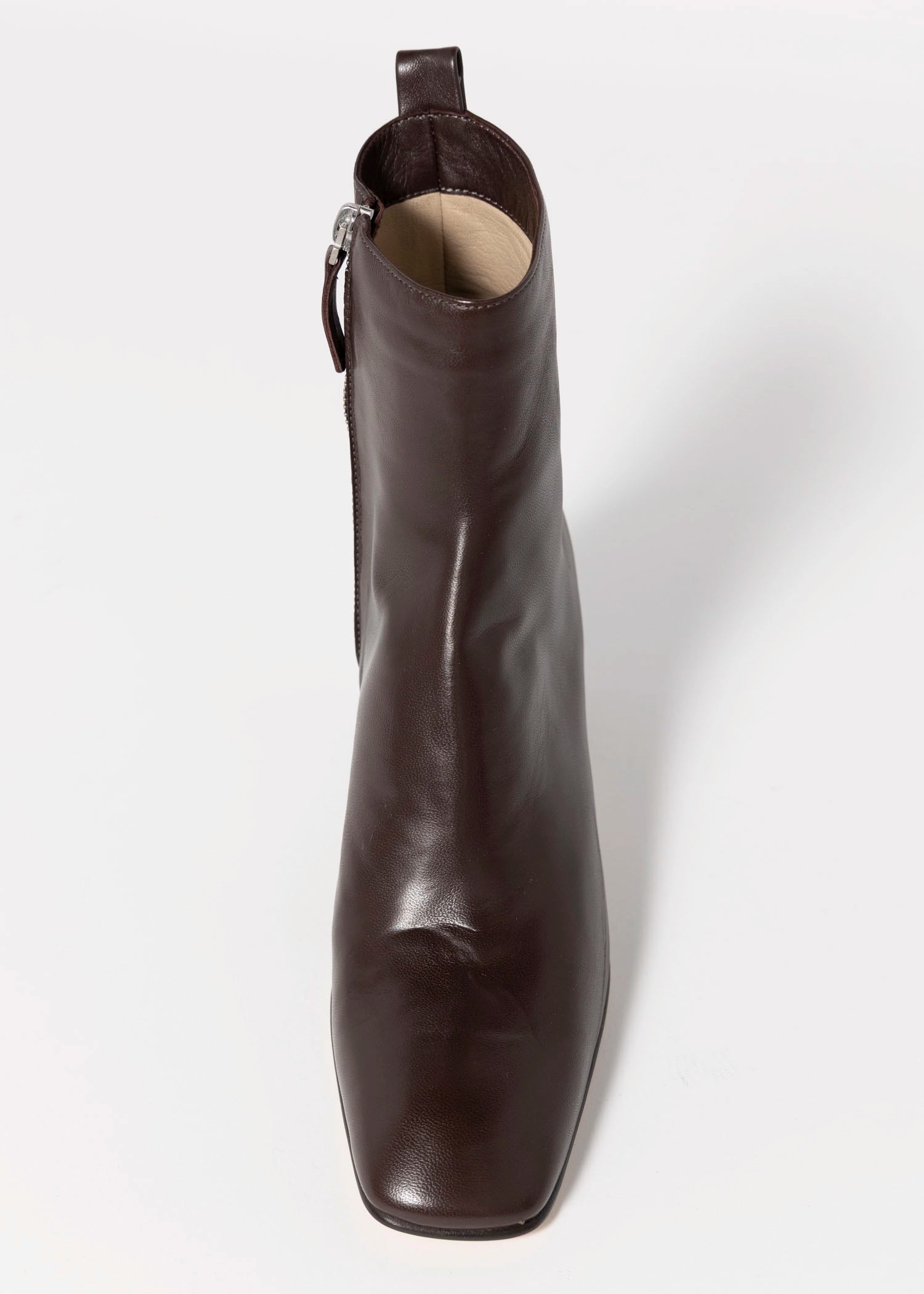 swatch_Espresso Leather pomme d'or elin heeled bootie