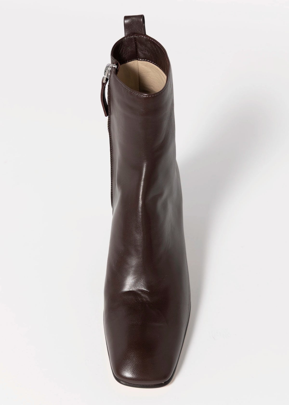 swatch_Espresso Leather pomme d'or elin heeled bootie