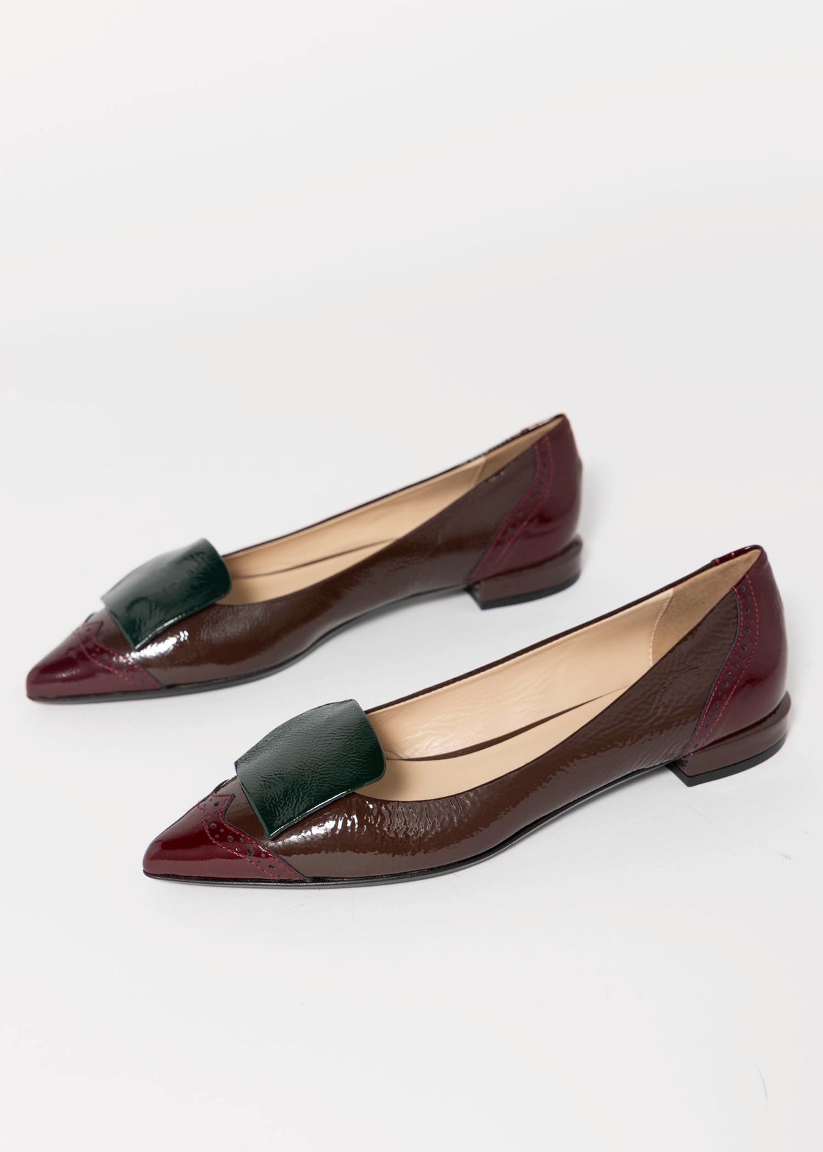 swatch_Brown Multi fabio rusconi italian leather spectator flat