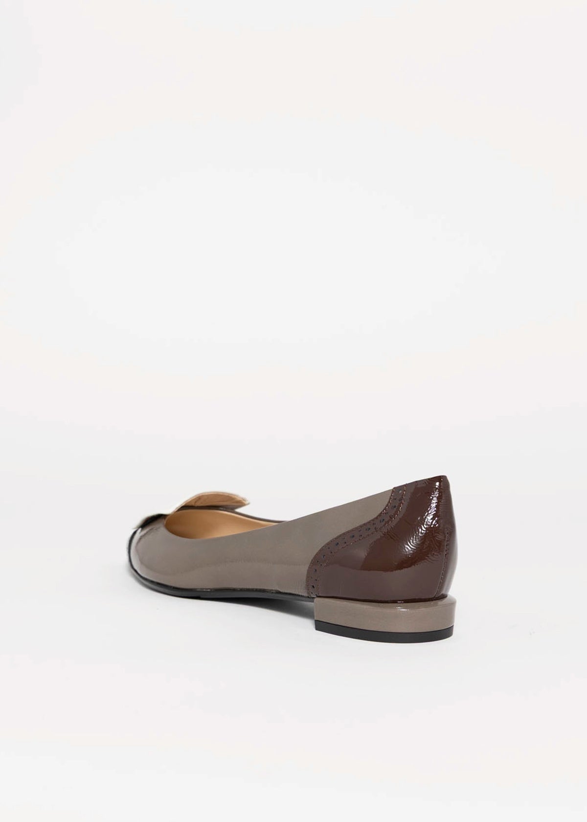 swatch_Taupe Multi fabio rusconi italian leather spectator flat