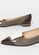 swatch_Taupe Multi fabio rusconi italian leather spectator flat