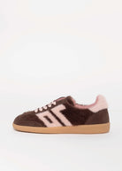 swatch_Coffee/Pink back70 mohair sneaker
