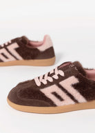 swatch_Coffee/Pink back70 mohair sneaker