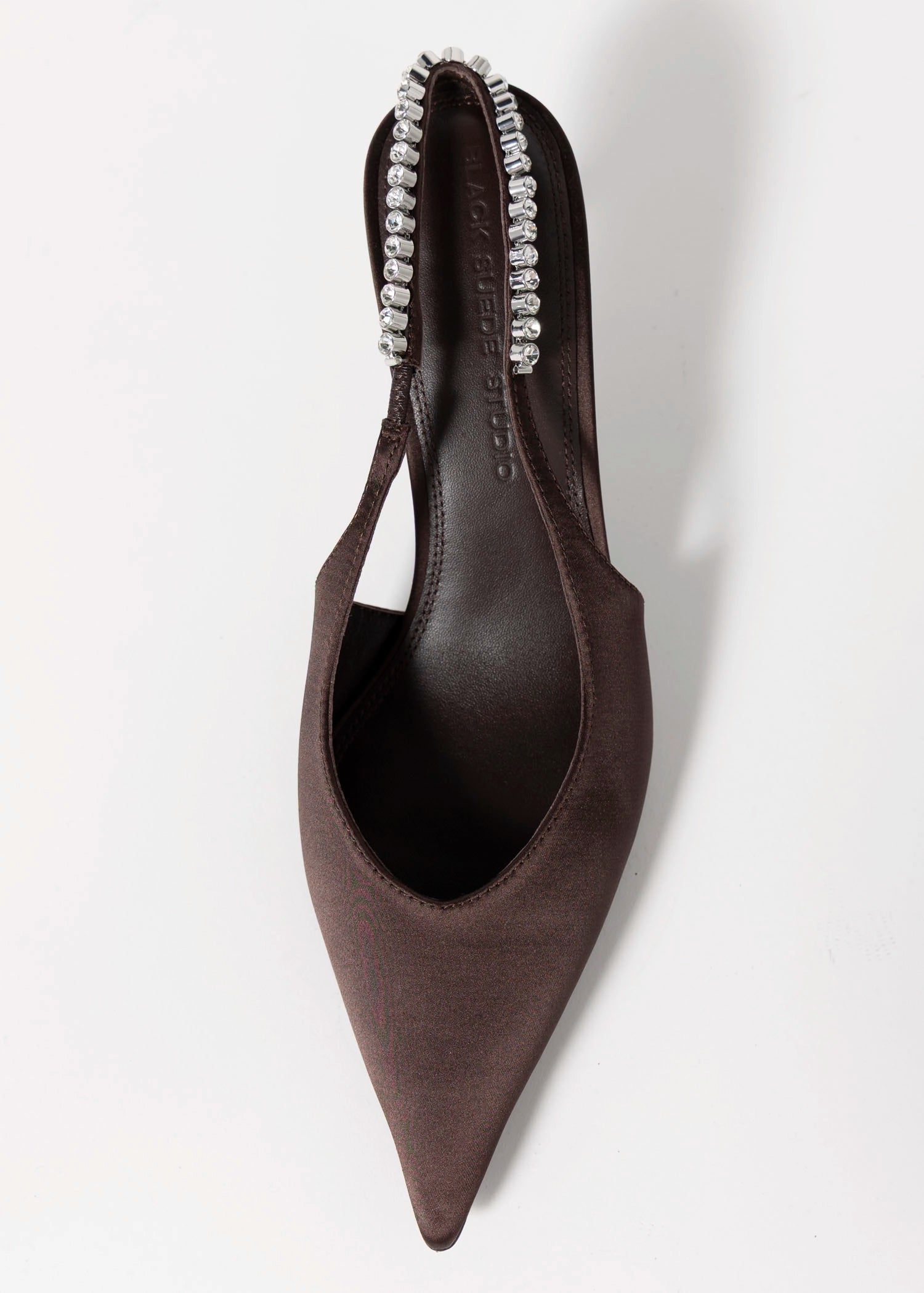 swatch_Cocoa Satin black suede studio jordyn satin slingback pump