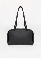 swatch_Black aga leather shoulder bag