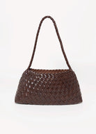 swatch_Chocolate sasha woven shoulder bag