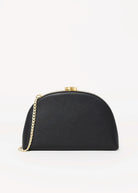 swatch_Black olga berg celeste curved clutch