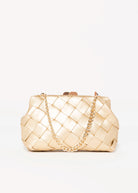 swatch_Gold olga berg quinn woven clutch