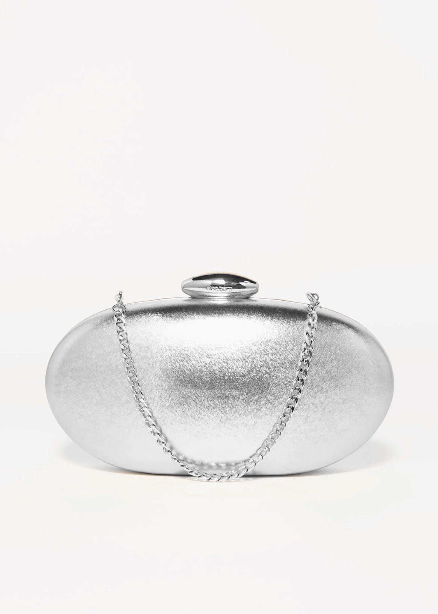 swatch_Silver olga berg yuzu oval clutch