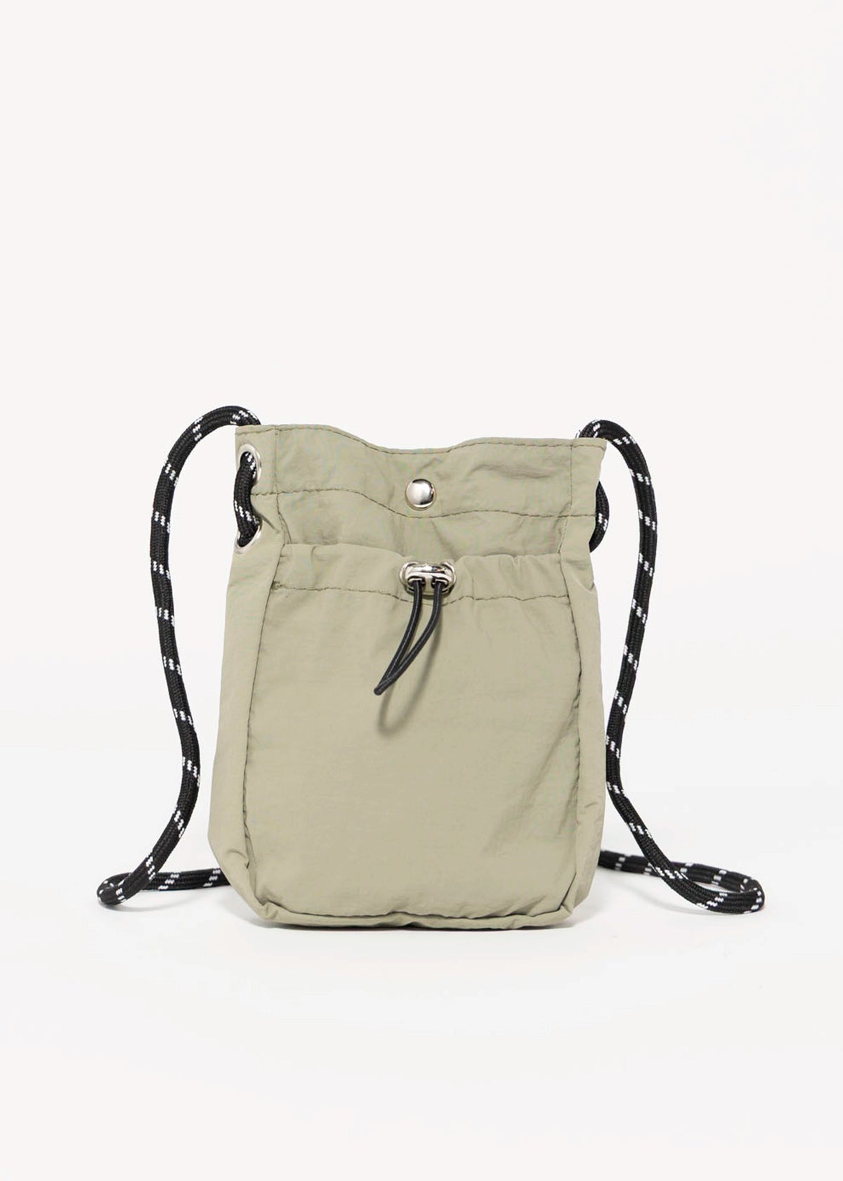 swatch_Dusty Green nylon mini crossybody bag