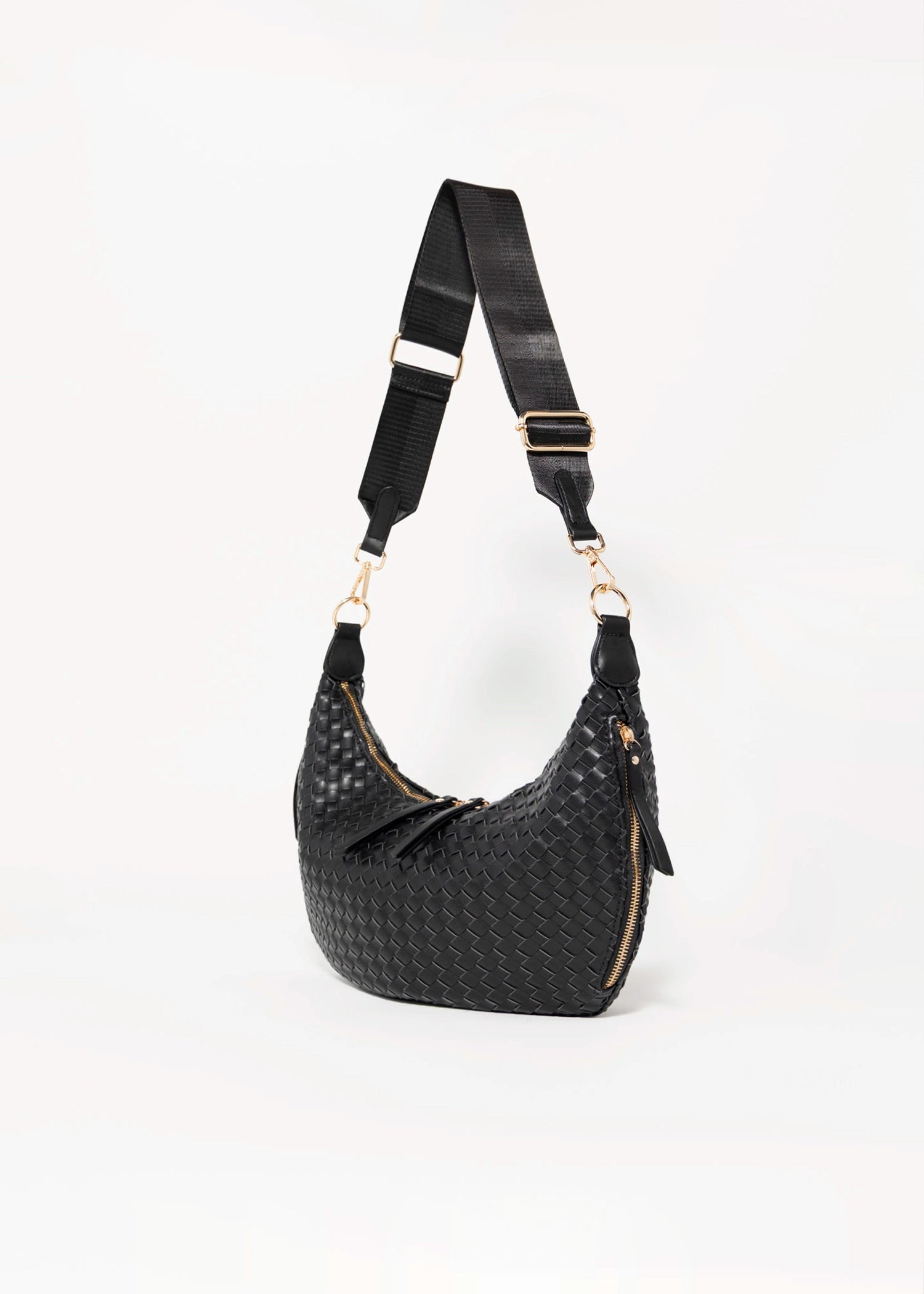 swatch_Jet haute shore rowe woven crossbody bag