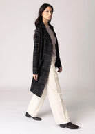 swatch_Black Multi sage the label marceau houndstooth coat