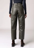 swatch_Fern daze denim westward coated barrel jean