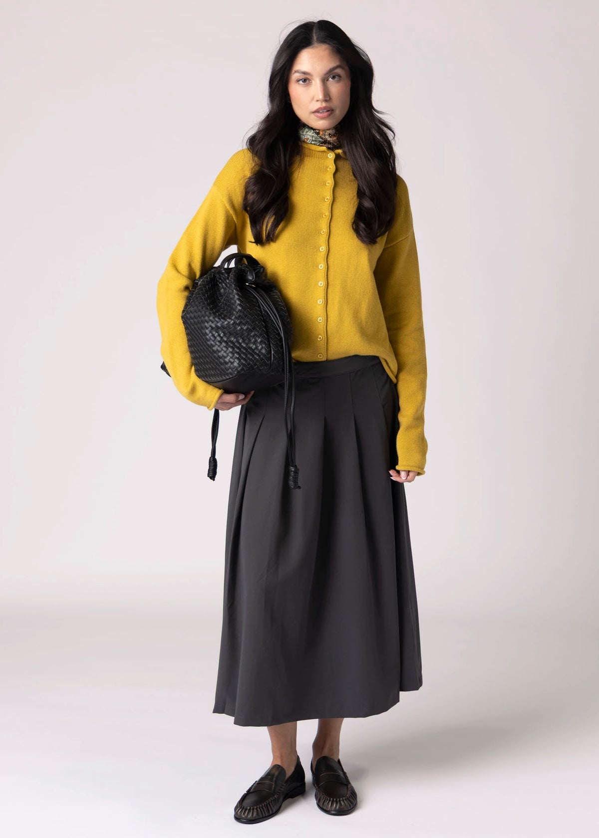 swatch_Chartreuse mod ref marlow roll neck cardigan