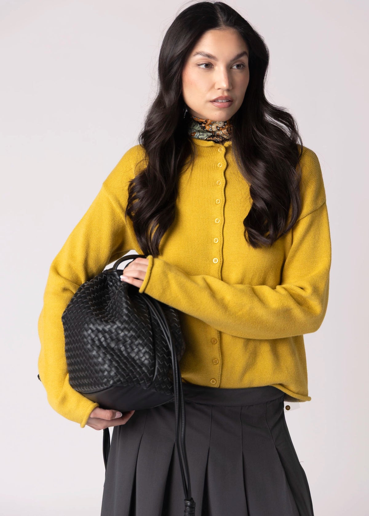 swatch_Chartreuse mod ref marlow roll neck cardigan