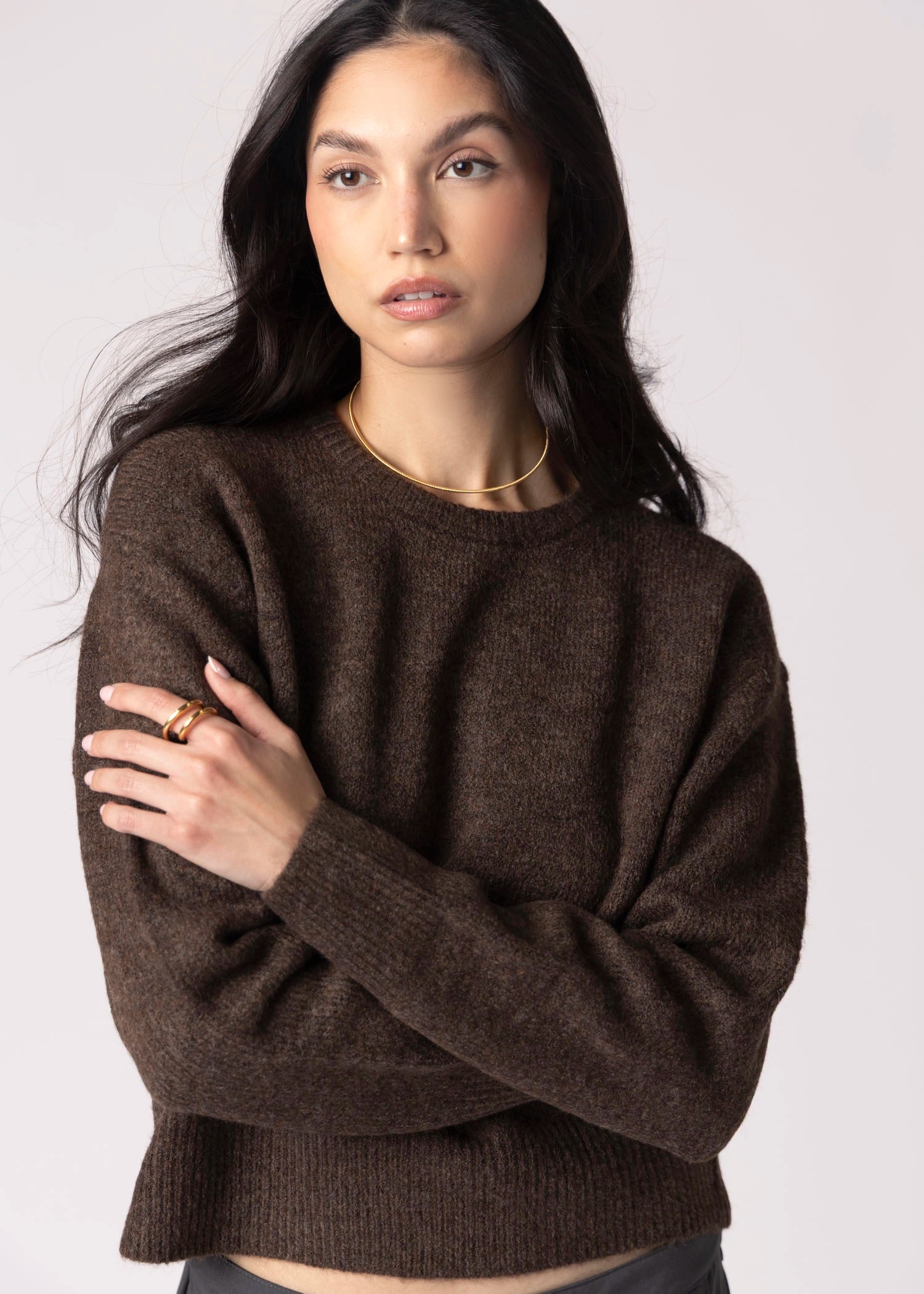 swatch_Chocolate john and jenn wilfred sweater