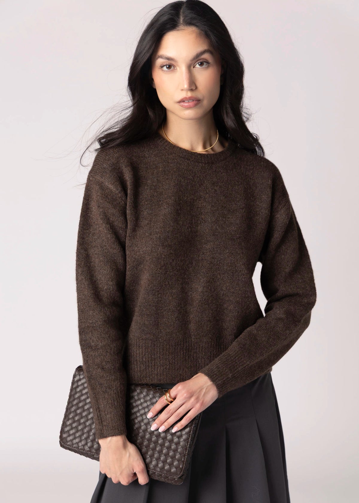 swatch_Chocolate john and jenn wilfred sweater