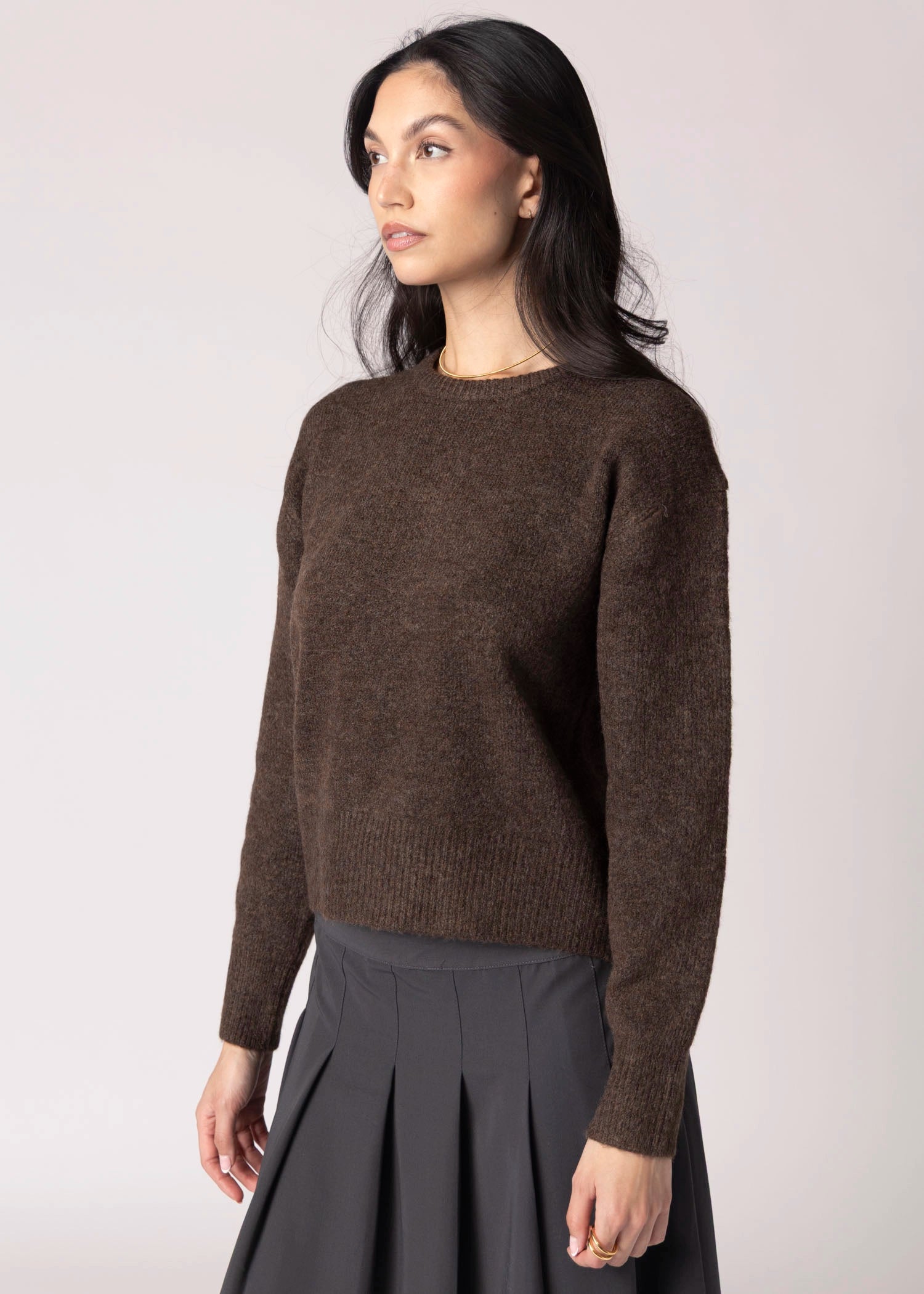 swatch_Chocolate john and jenn wilfred sweater
