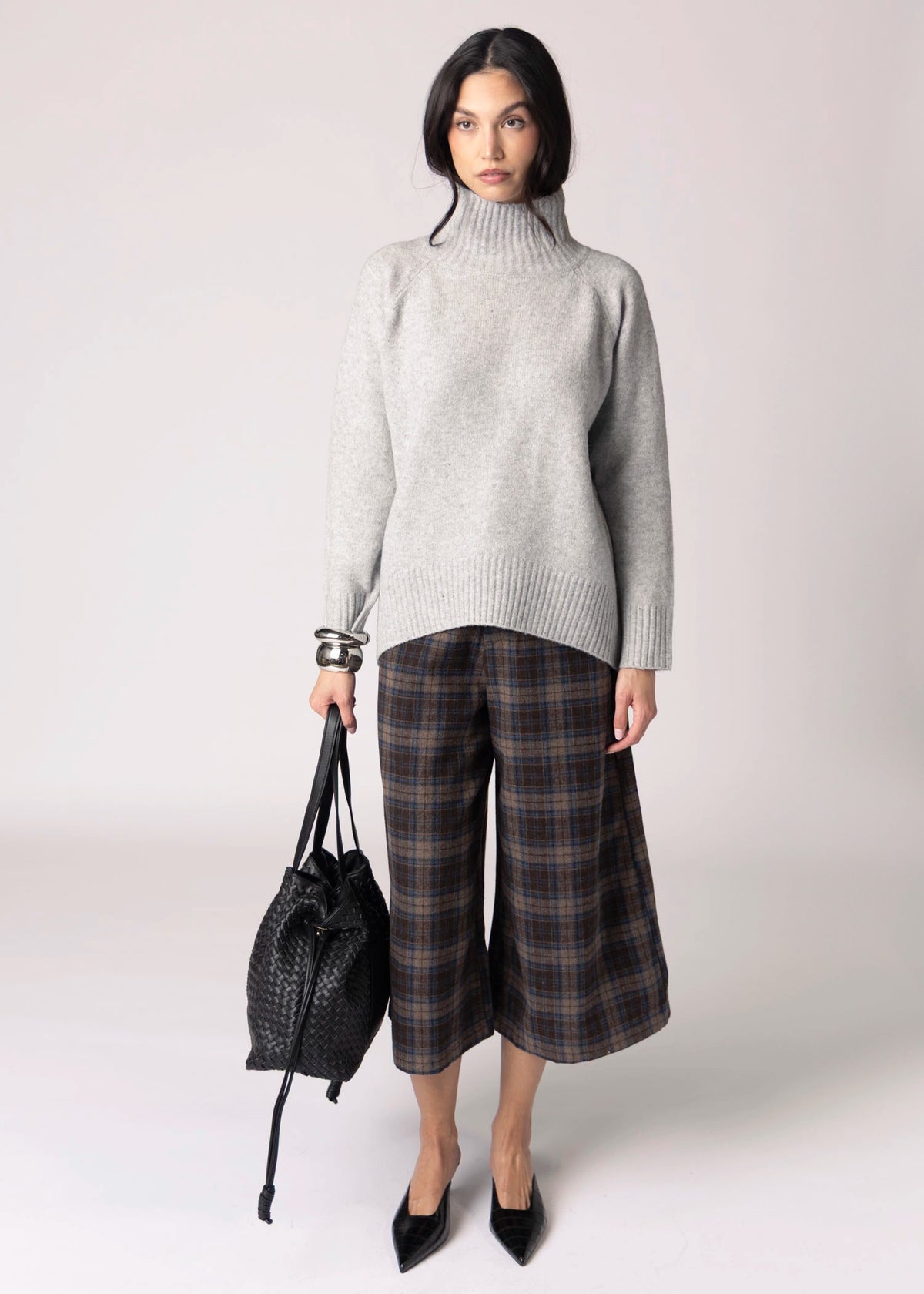 swatch_Grey Melange rd style anthousa oversized turtleneck sweater
