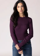 swatch_Eggplant long sleeve ribbed sweater