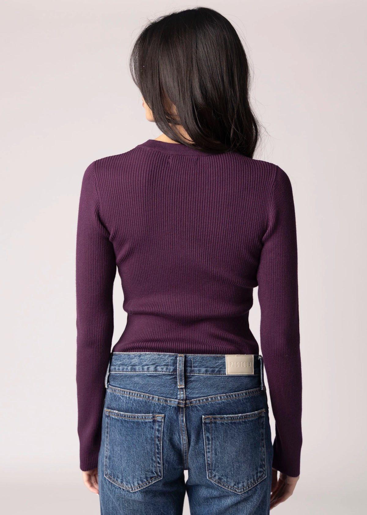 swatch_Eggplant long sleeve ribbed sweater
