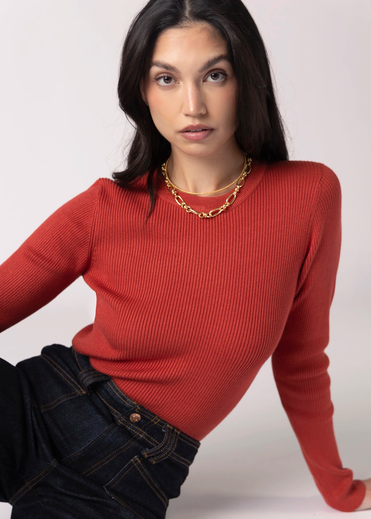 swatch_Poppy long sleeve ribbed sweater