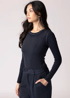 swatch_Dark Navy patrick assaraf vintage wash cotton t-shirt
