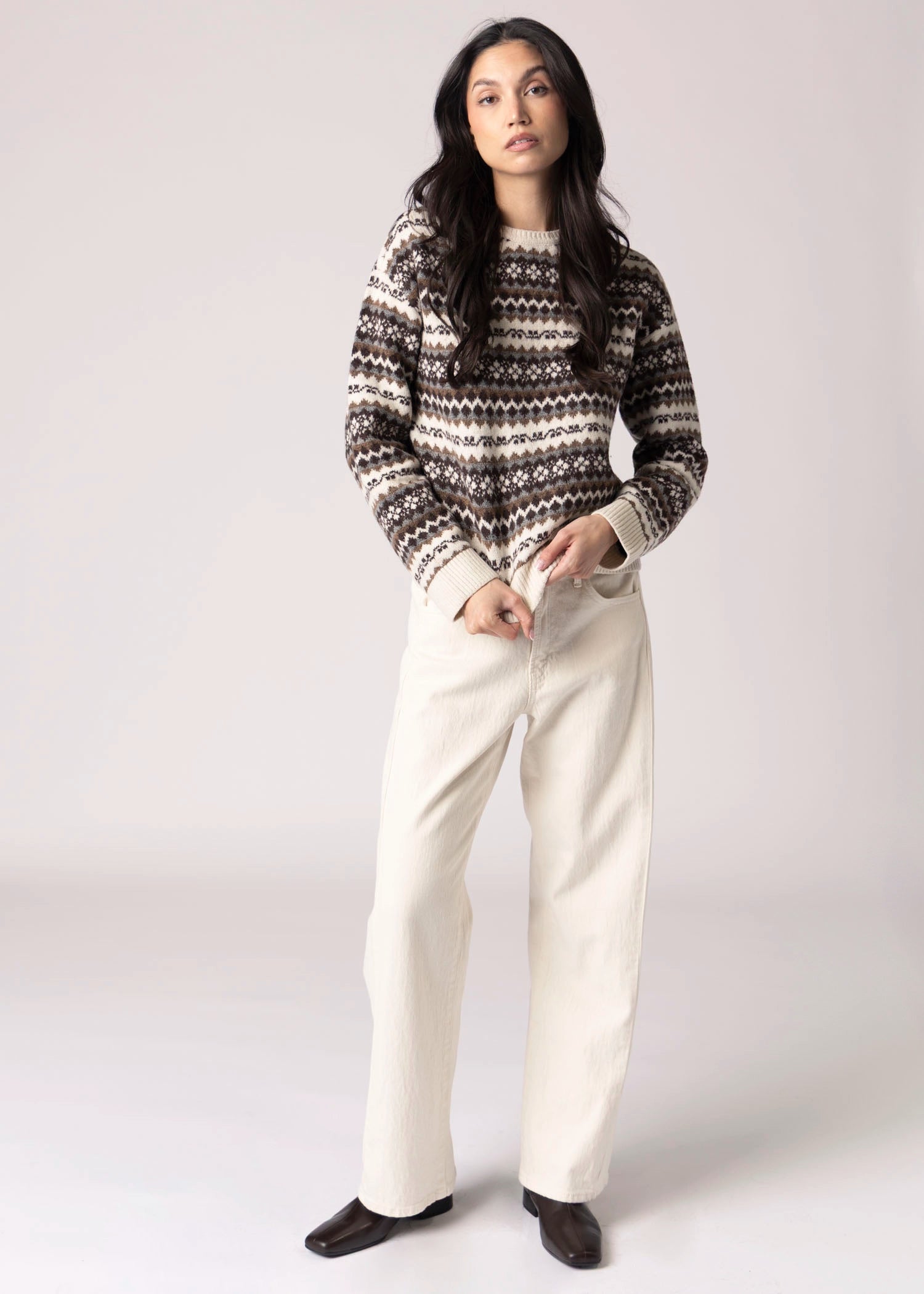 swatch_Cocoa rd style hera fair isle sweater