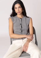 swatch_Grey john and jenn lucie knit vest