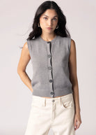swatch_Grey john and jenn lucie knit vest