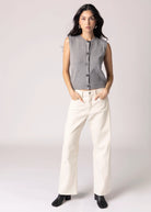 swatch_Grey john and jenn lucie knit vest