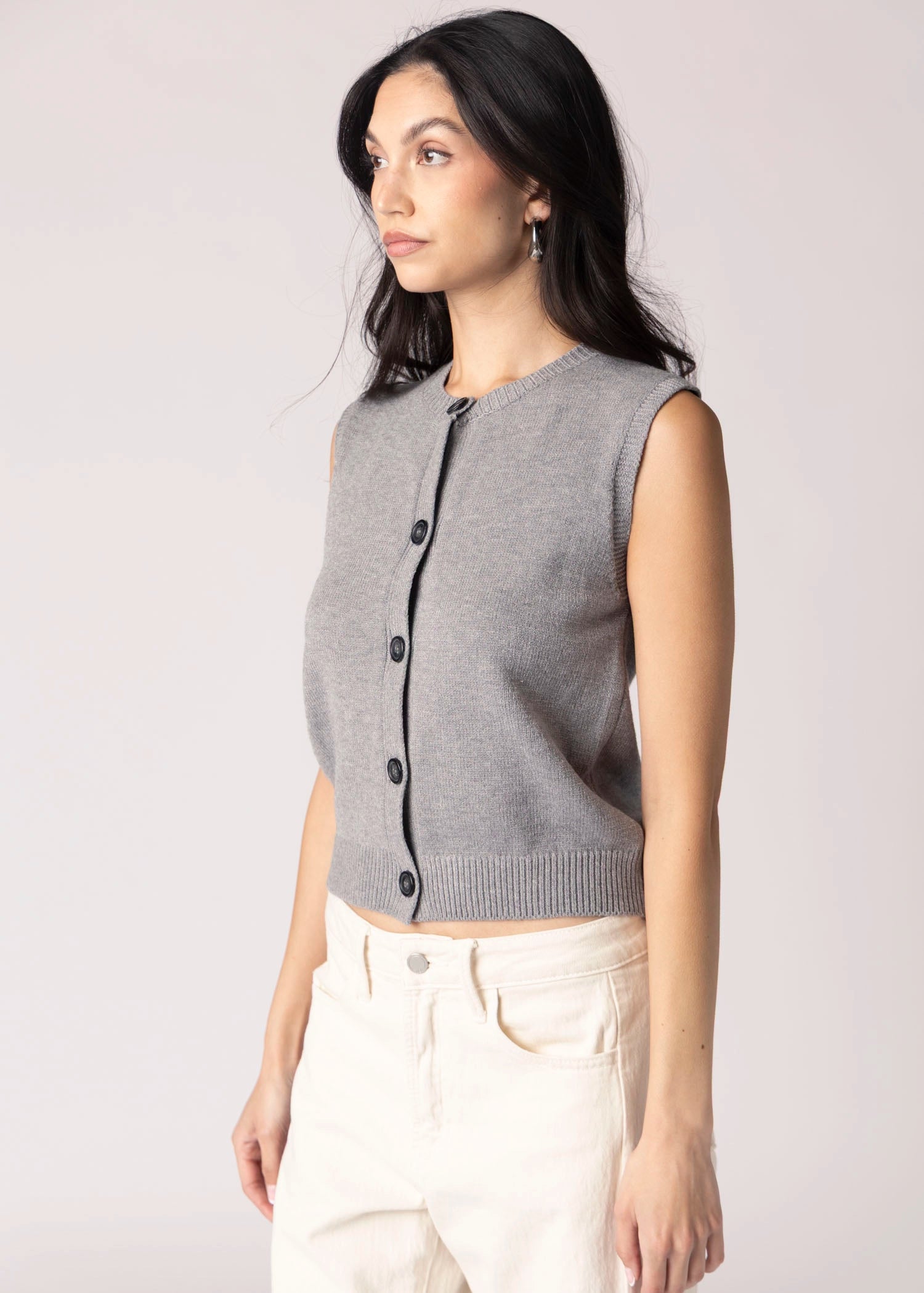 swatch_Grey john and jenn lucie knit vest