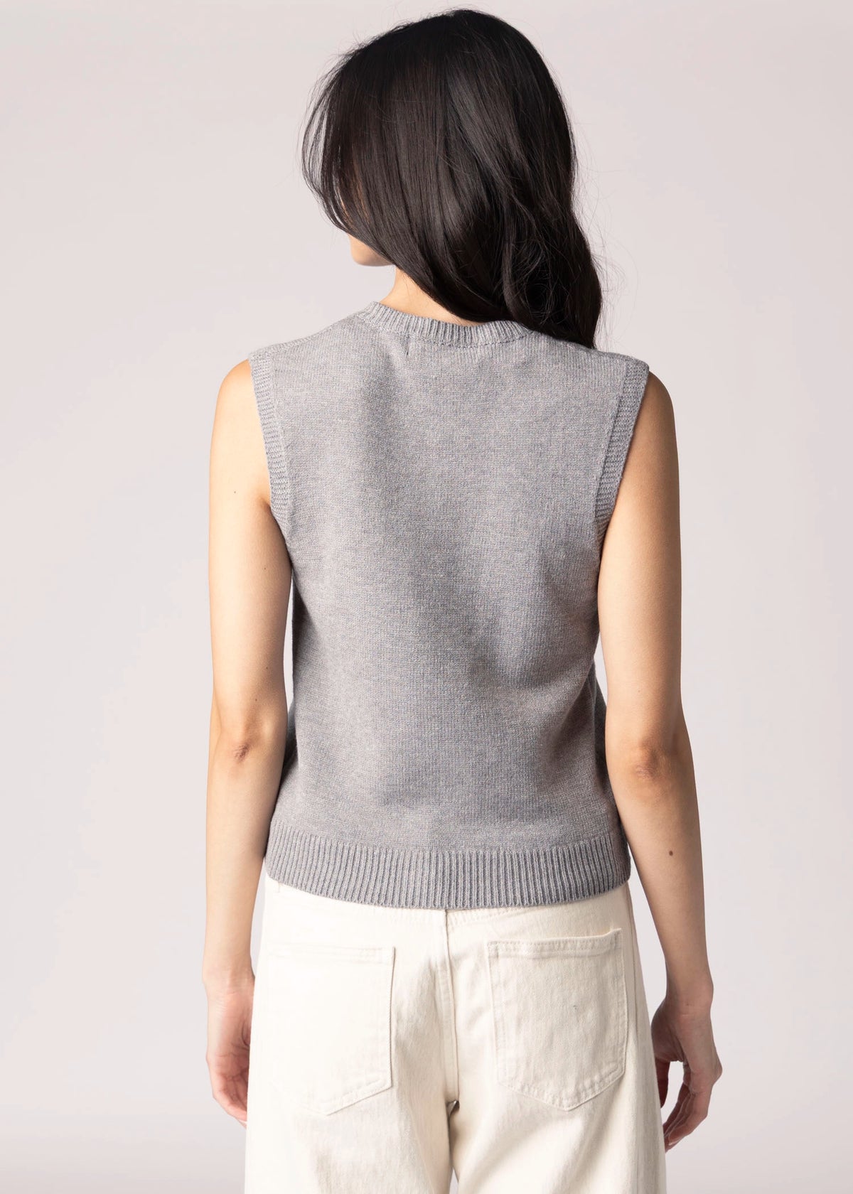 swatch_Grey john and jenn lucie knit vest
