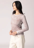 swatch_Brown/Stone patrick assaraf reverse spray pima cotton tshirt