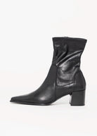 swatch_Black Leather vagabond giselle pointed toe ankle boot