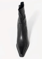 swatch_Black Leather vagabond giselle pointed toe ankle boot