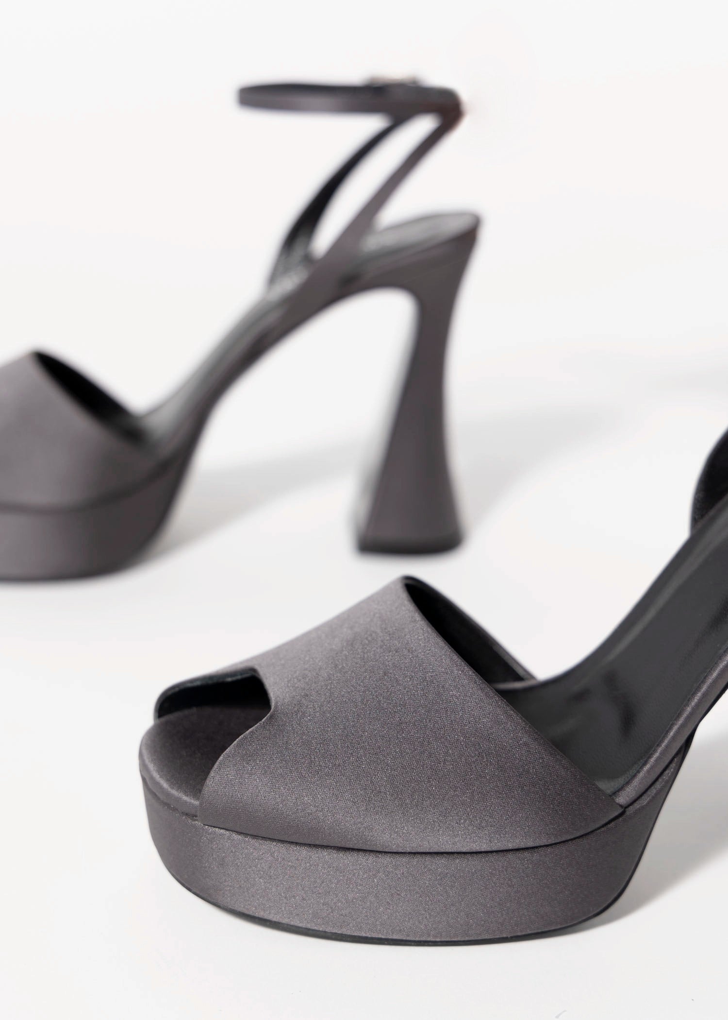 swatch_Grey Satin nova roma satin platform heels