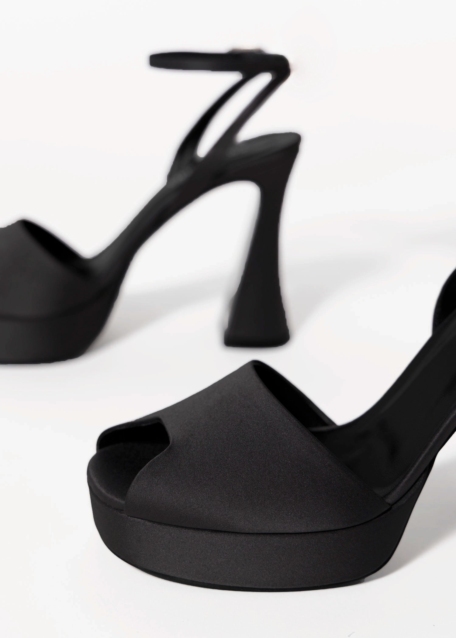 swatch_Black Satin nova roma satin platform heels