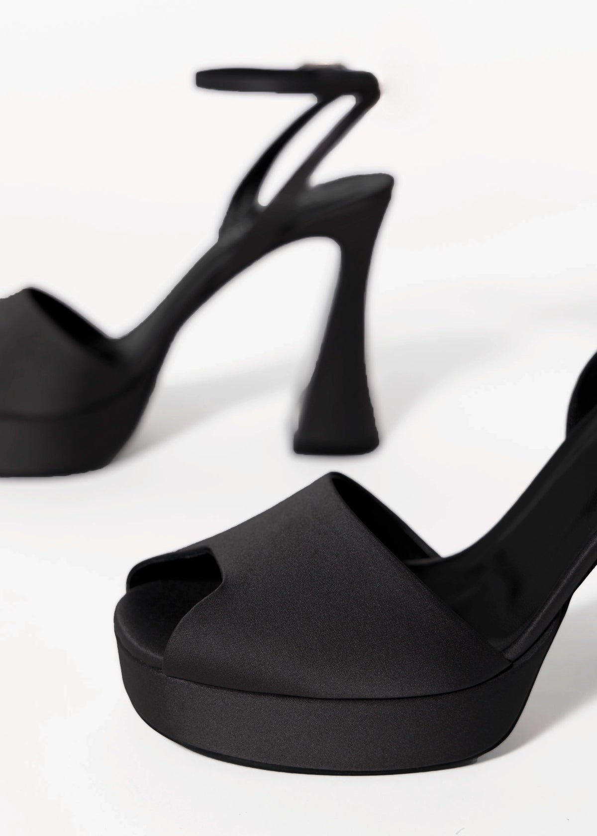 swatch_Black Satin nova roma satin platform heels