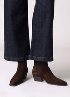 swatch_Brown Suede nova roma western leather chelsea boot