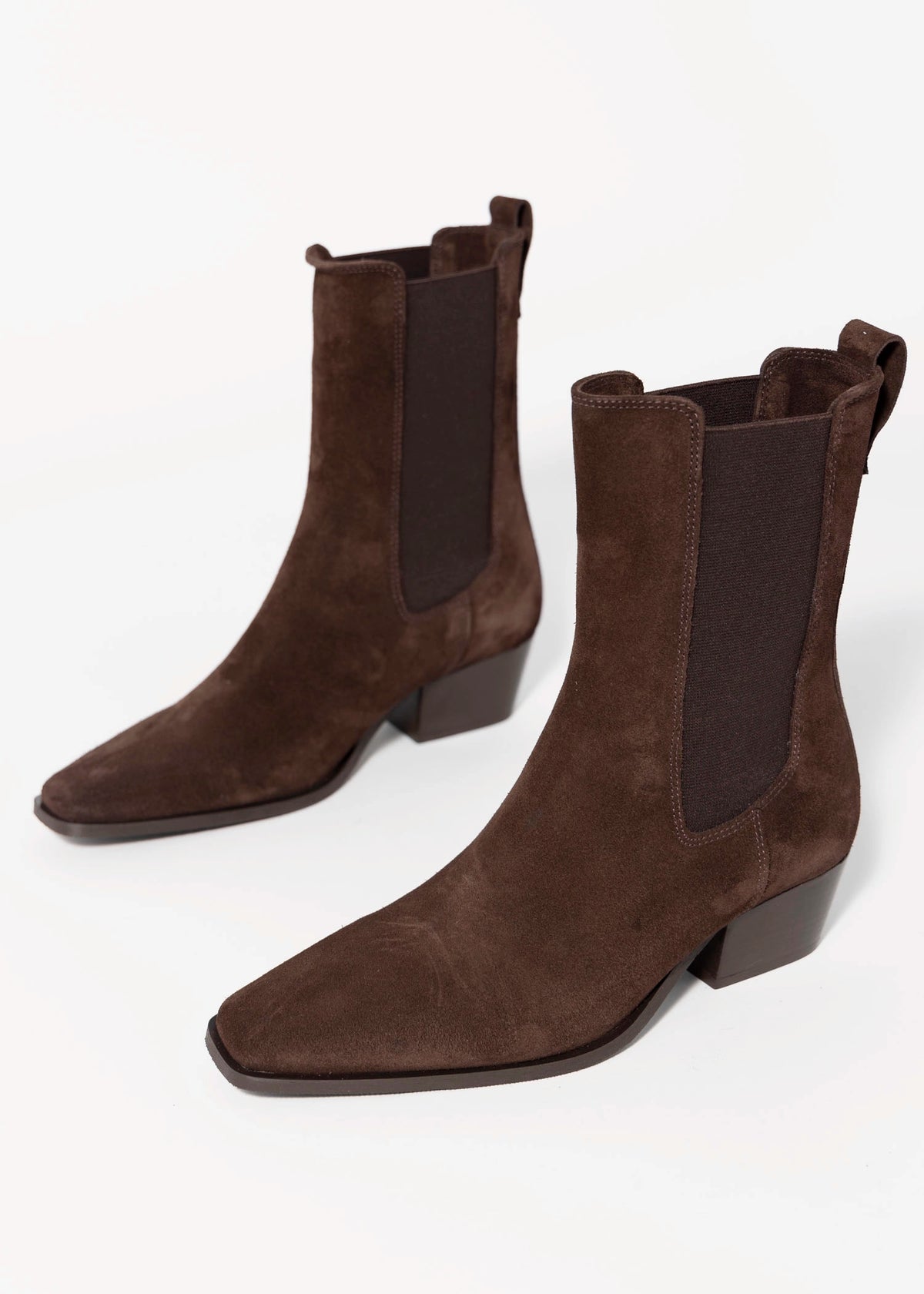 swatch_Brown Suede nova roma western leather chelsea boot