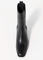 swatch_Black Leather nova roma western leather chelsea boot