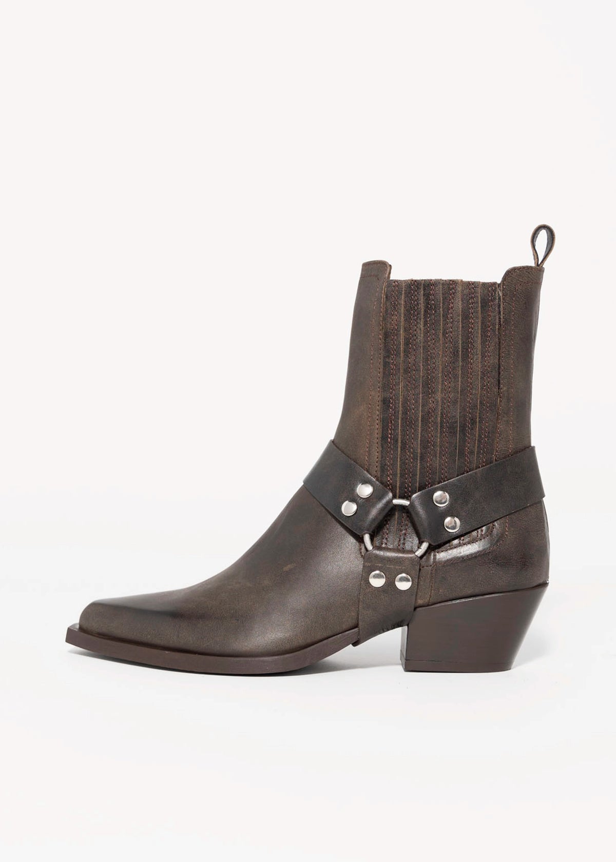 swatch_Brown Leather nova roma leather harness western boot