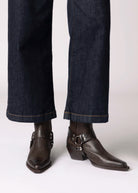 swatch_Brown Leather nova roma leather harness western boot