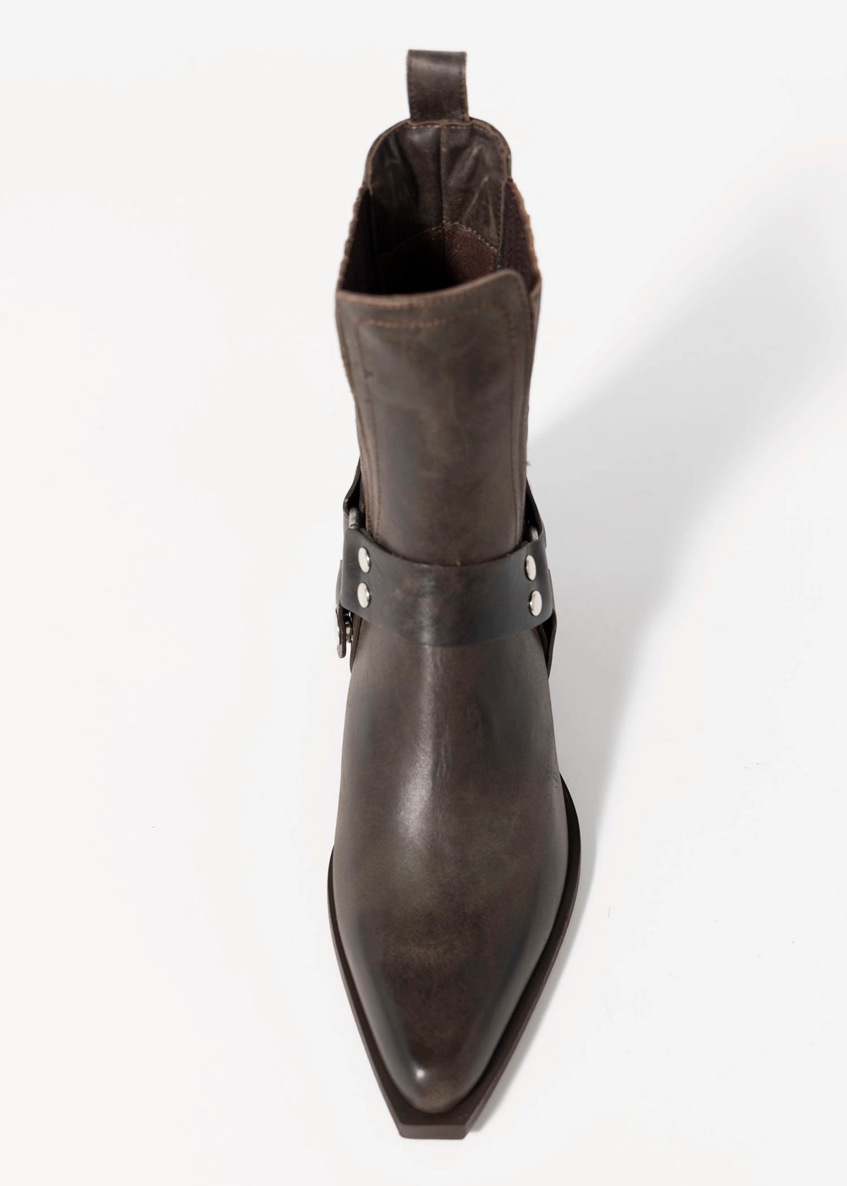 swatch_Brown Leather nova roma leather harness western boot