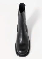 swatch_Black Leather nova roma leather chelsea boot