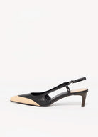 swatch_Black/Nude jeffrey campbell booshky two tone slingback pump