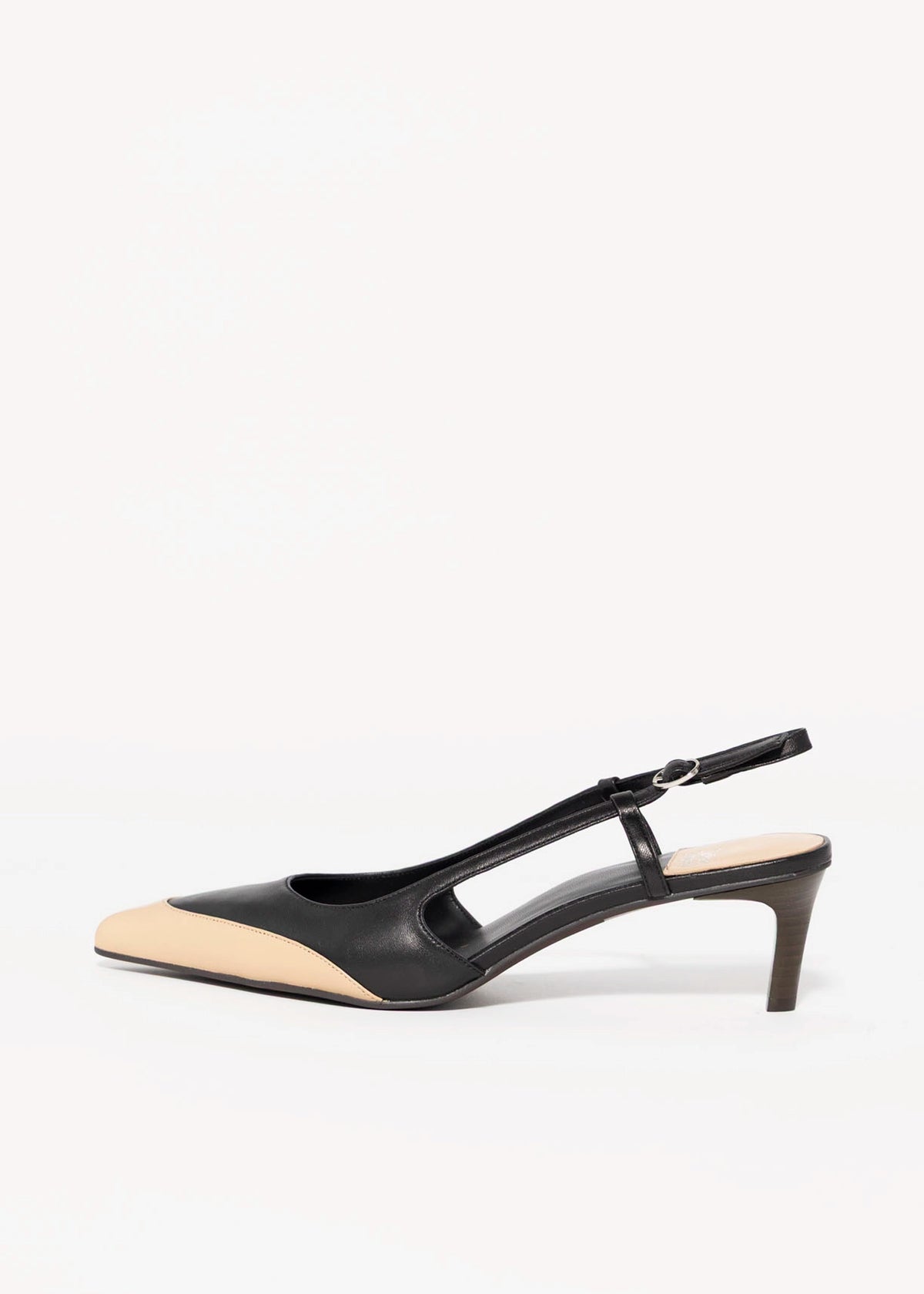 swatch_Black/Nude jeffrey campbell booshky two tone slingback pump